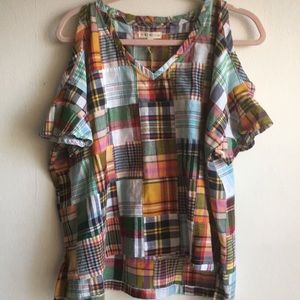 B2G1 SALE 🛍 - 
Patchwork COLD SHOULDER